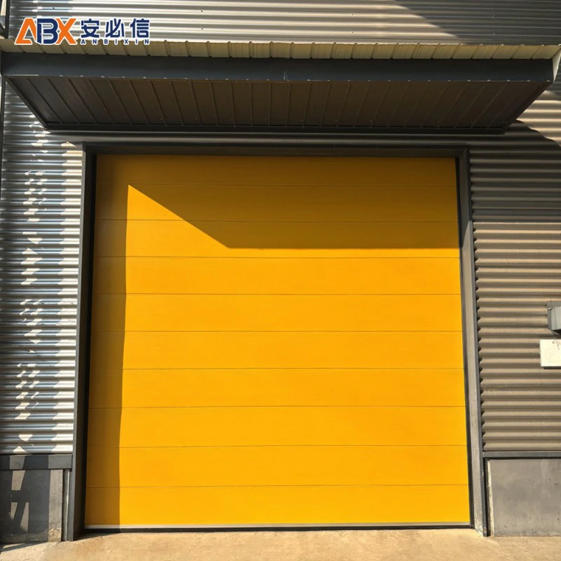 白山翻板滑升门